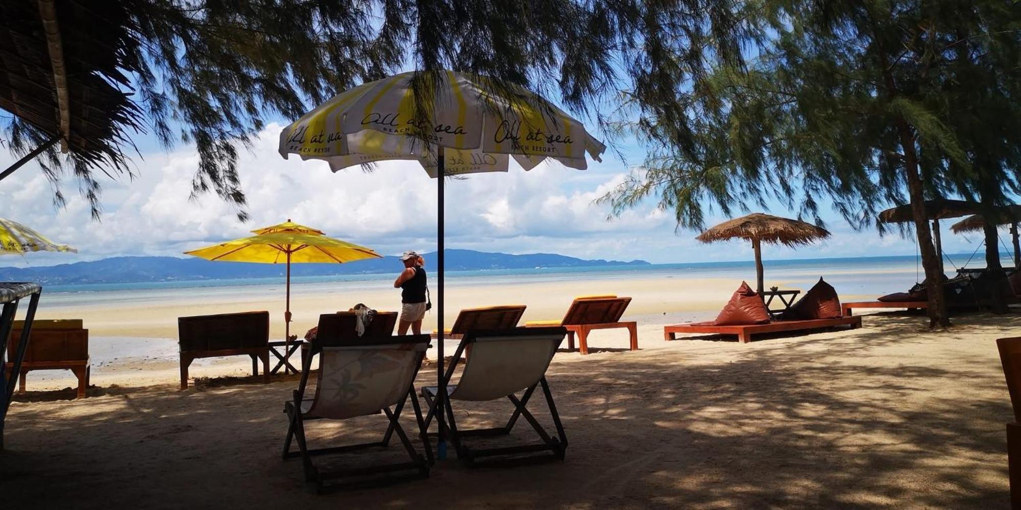 All At Sea Beach Resort Baan Tai Exteriér fotografie